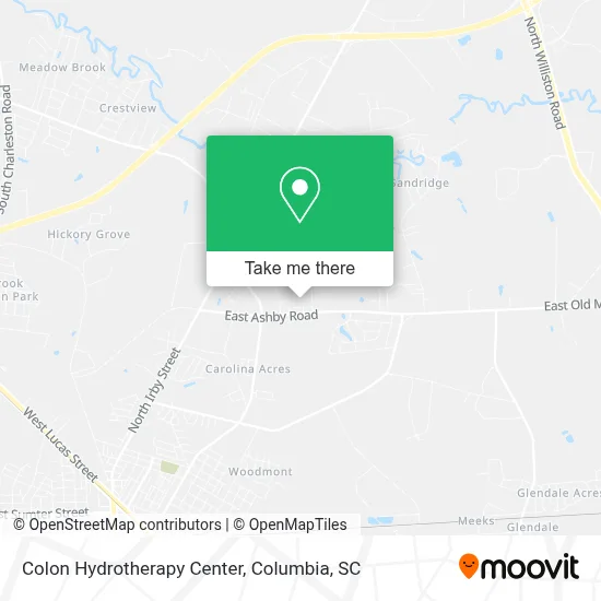 Colon Hydrotherapy Center map