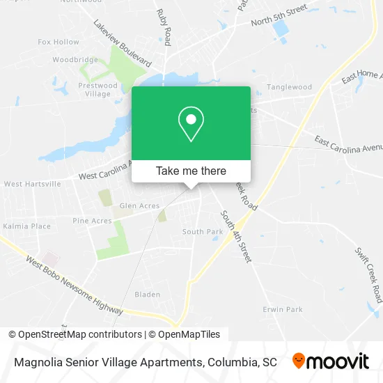 Magnolia Senior Village Apartments map