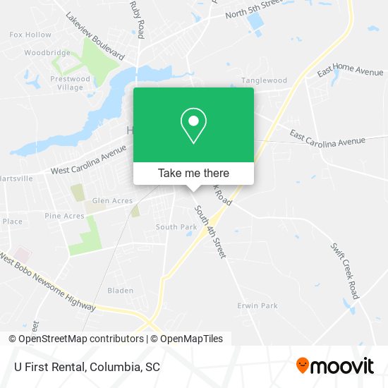Mapa de U First Rental