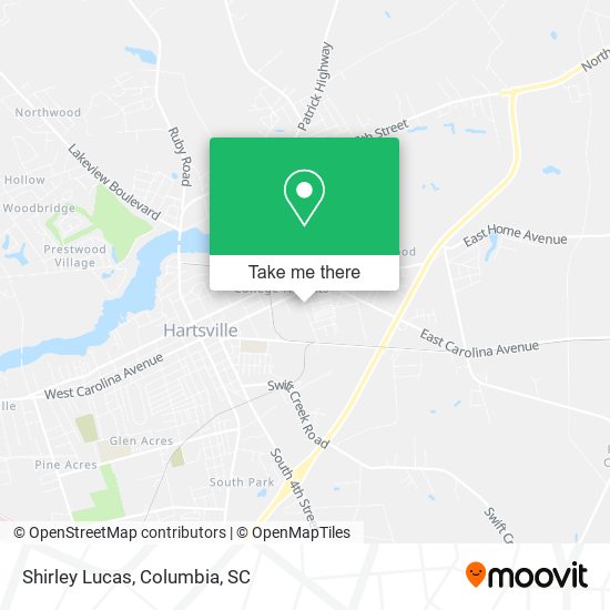 Mapa de Shirley Lucas