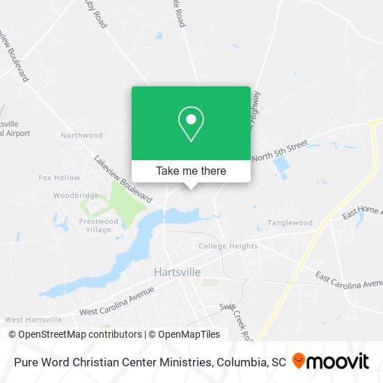 Mapa de Pure Word Christian Center Ministries