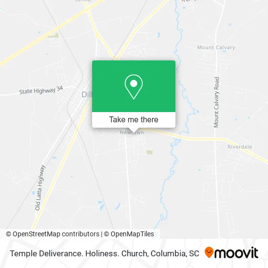 Temple Deliverance. Holiness. Church map