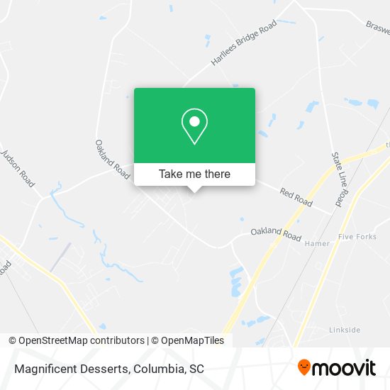 Magnificent Desserts map