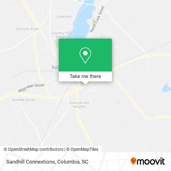 Sandhill Connextions map
