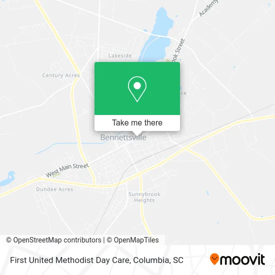 First United Methodist Day Care map
