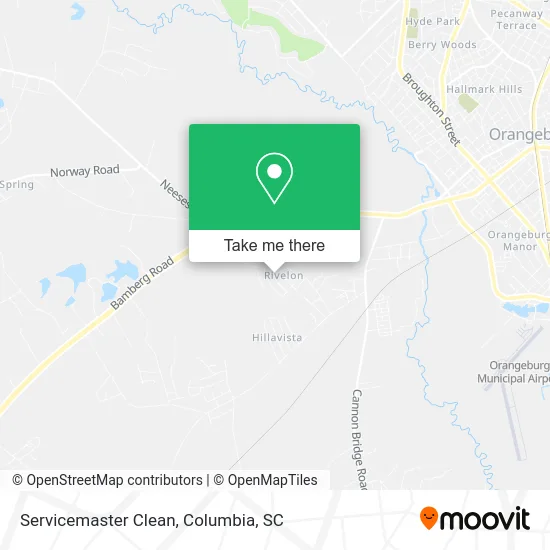 Servicemaster Clean map