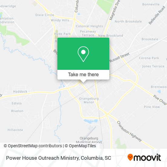 Power House Outreach Ministry map