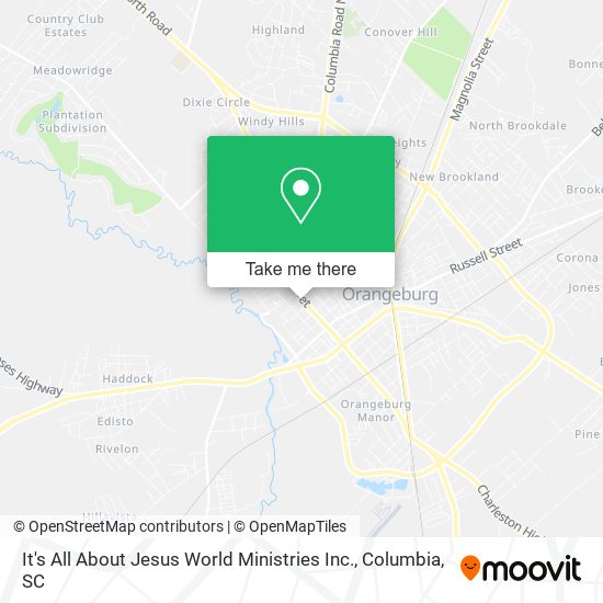 It's All About Jesus World Ministries Inc. map