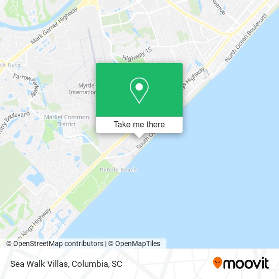 Mapa de Sea Walk Villas