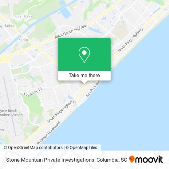 Mapa de Stone Mountain Private Investigations
