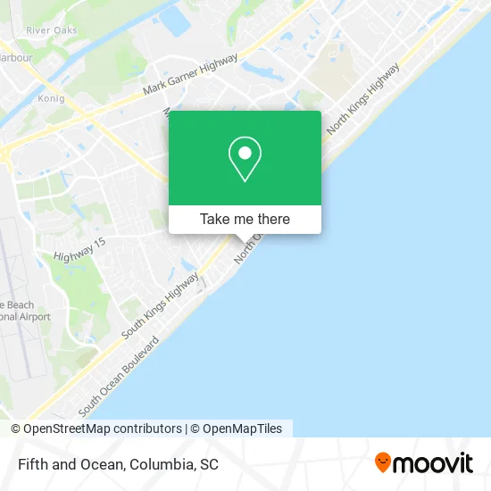 Mapa de Fifth and Ocean