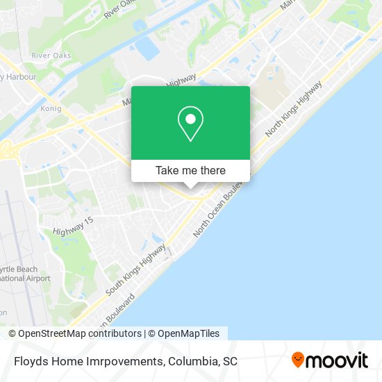 Floyds Home Imrpovements map