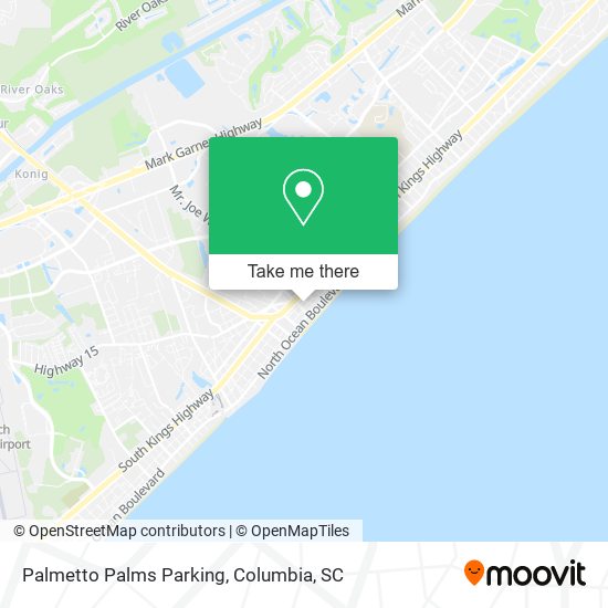 Palmetto Palms Parking map