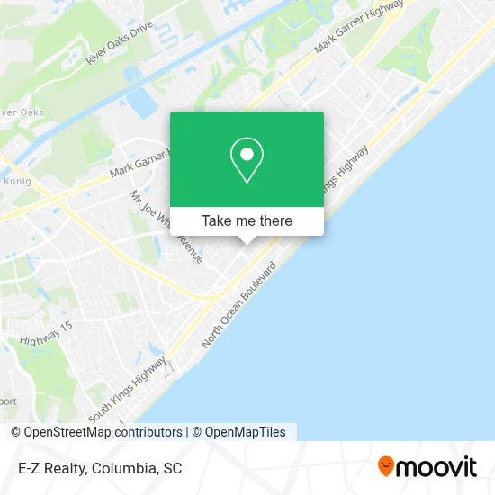 E-Z Realty map