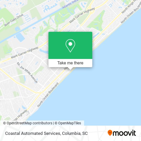 Mapa de Coastal Automated Services