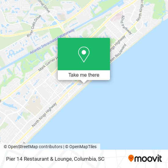 Pier 14 Restaurant & Lounge map