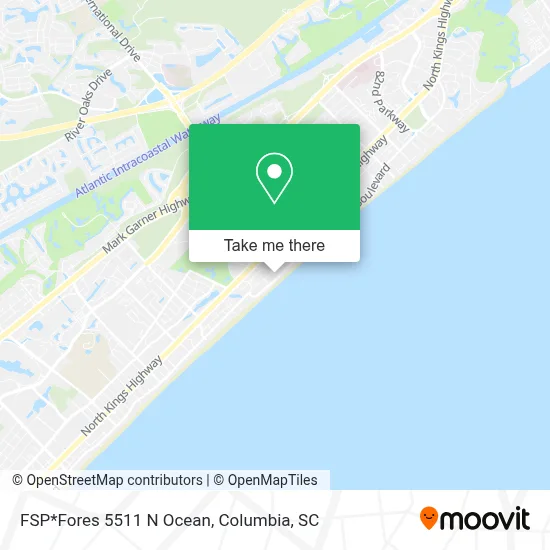 FSP*Fores 5511 N Ocean map