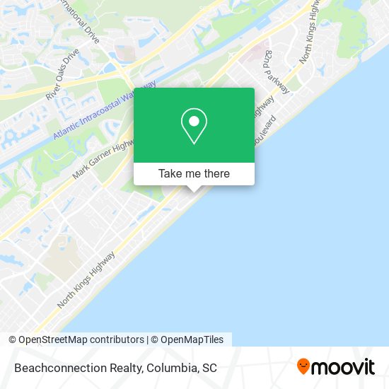 Beachconnection Realty map