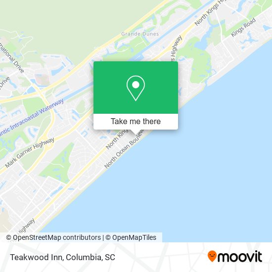 Mapa de Teakwood Inn