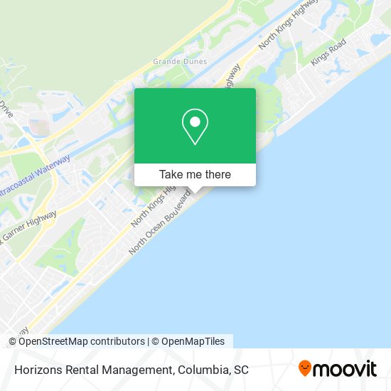 Horizons Rental Management map