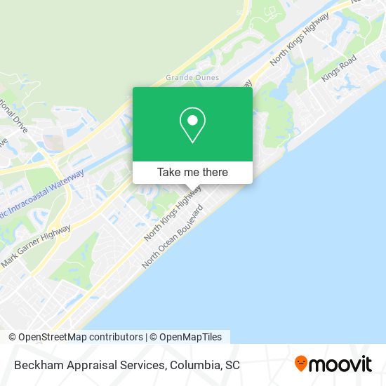 Beckham Appraisal Services map