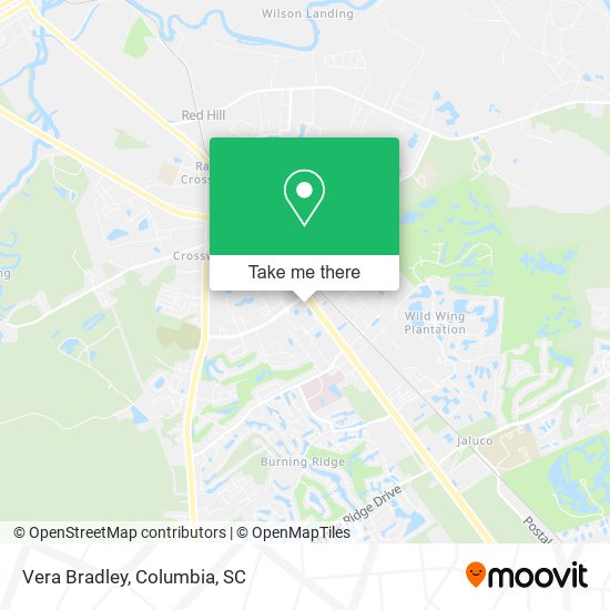 Mapa de Vera Bradley