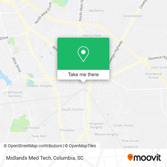 Midlands Med Tech map