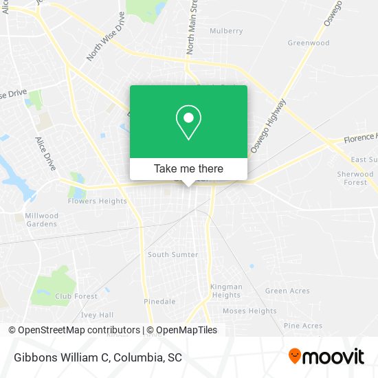 Mapa de Gibbons William C