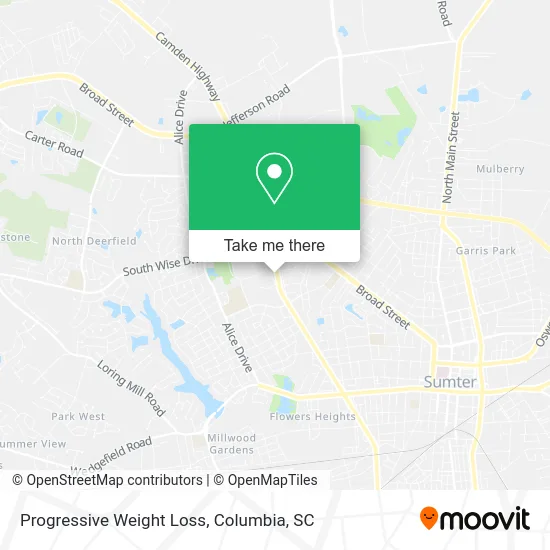 Progressive Weight Loss map