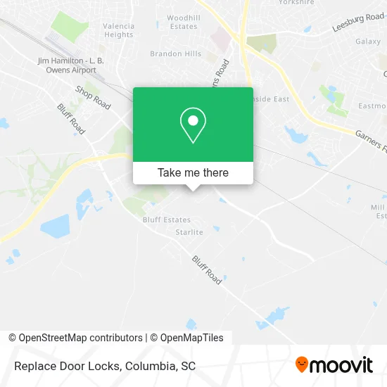 Replace Door Locks map