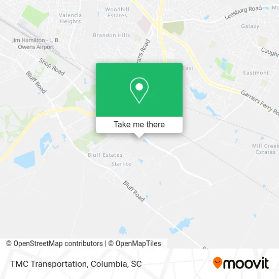 TMC Transportation map