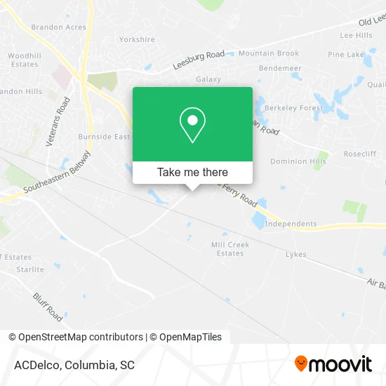 ACDelco map