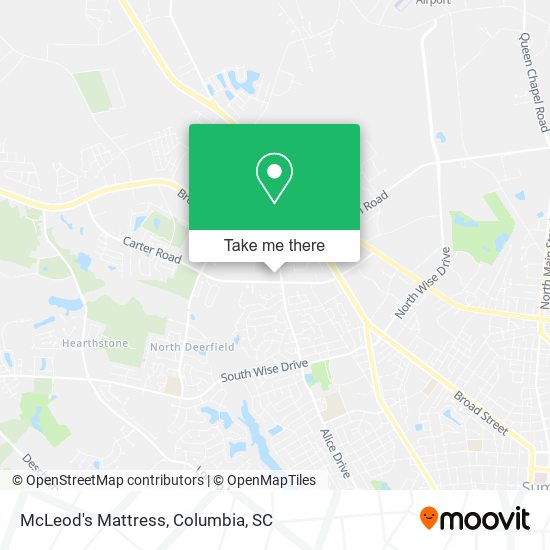 Mapa de McLeod's Mattress