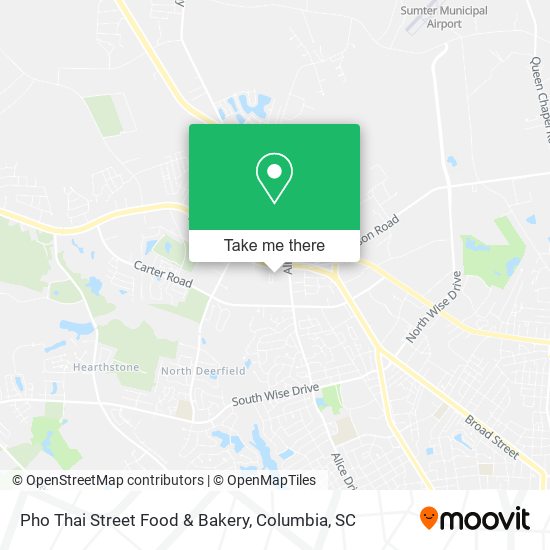 Pho Thai Street Food & Bakery map
