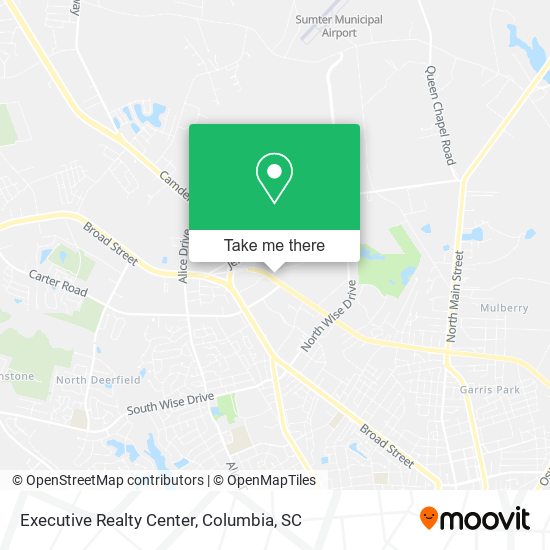 Executive Realty Center map