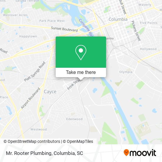 Mr. Rooter Plumbing map