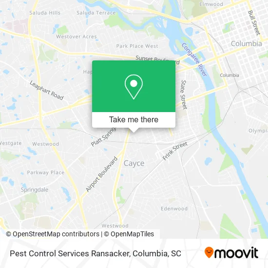 Pest Control Services Ransacker map
