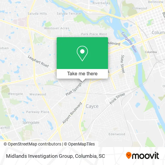 Midlands Investigation Group map