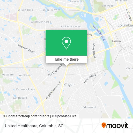 United Healthcare map