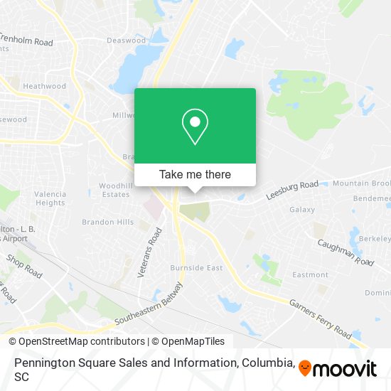 Mapa de Pennington Square Sales and Information