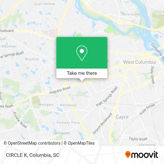 CIRCLE K map