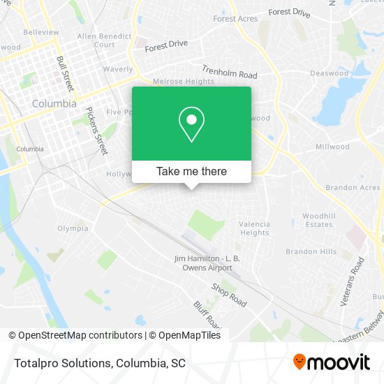 Totalpro Solutions map