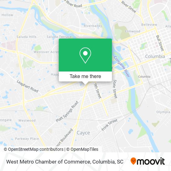Mapa de West Metro Chamber of Commerce