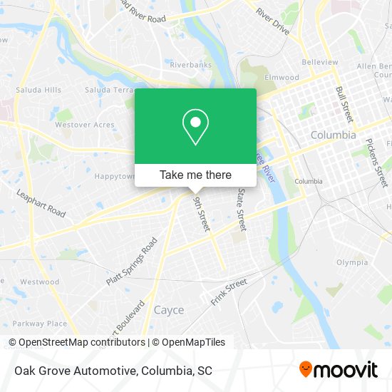 Mapa de Oak Grove Automotive