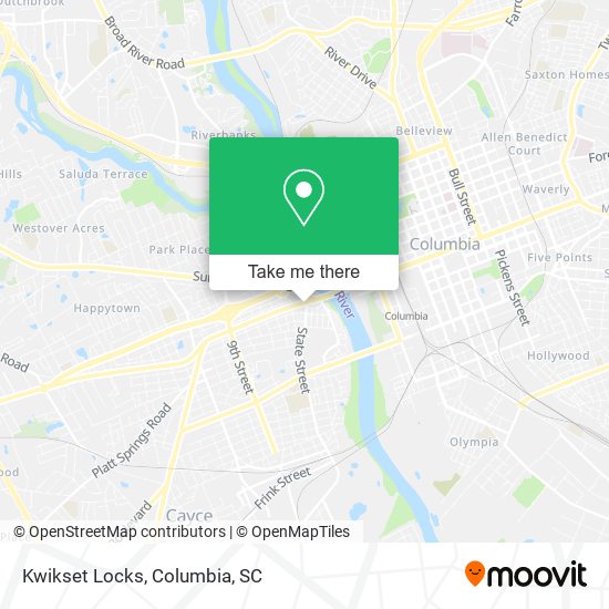 Mapa de Kwikset Locks