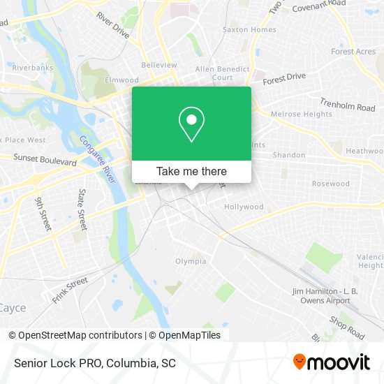 Mapa de Senior Lock PRO