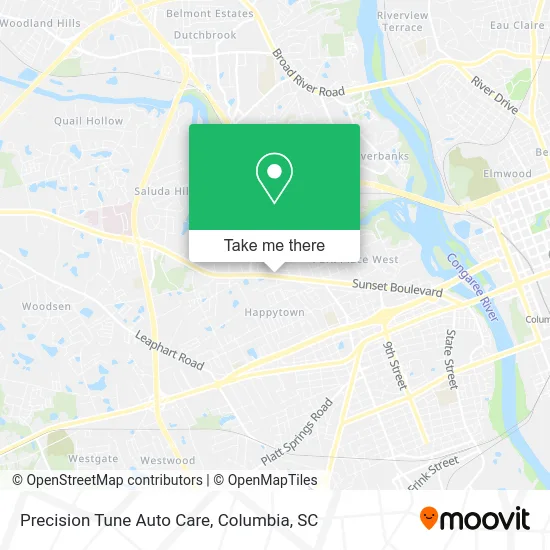 Precision Tune Auto Care map