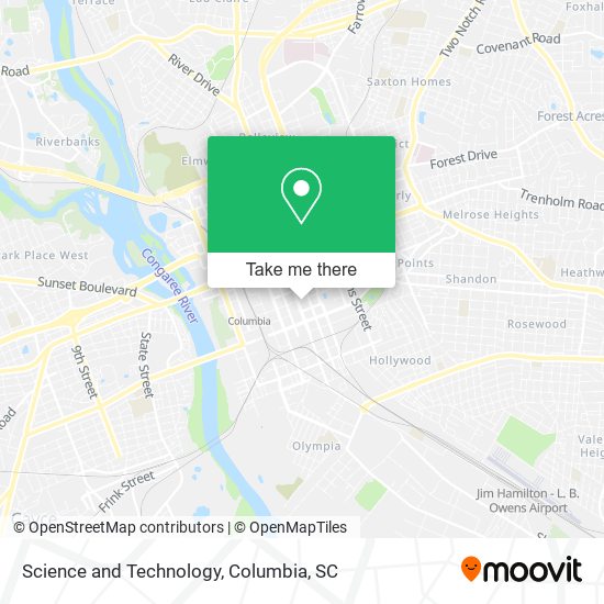 Science and Technology map
