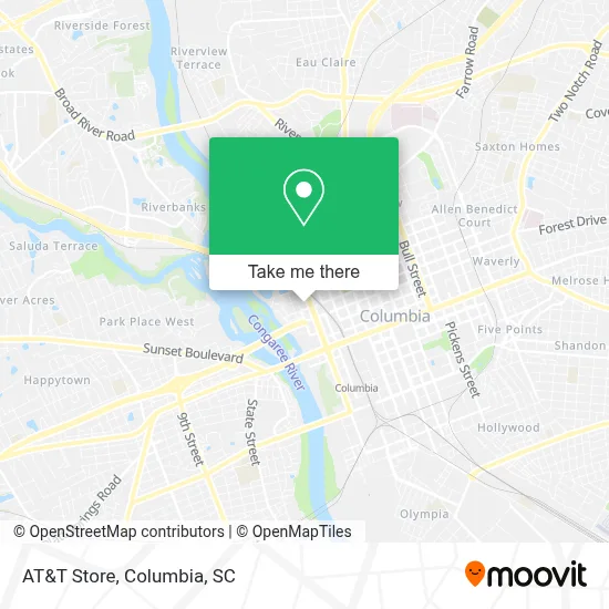 AT&T Store map