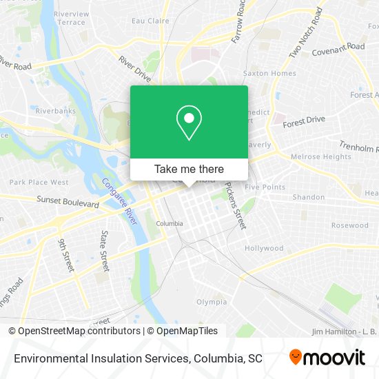 Environmental Insulation Services map
